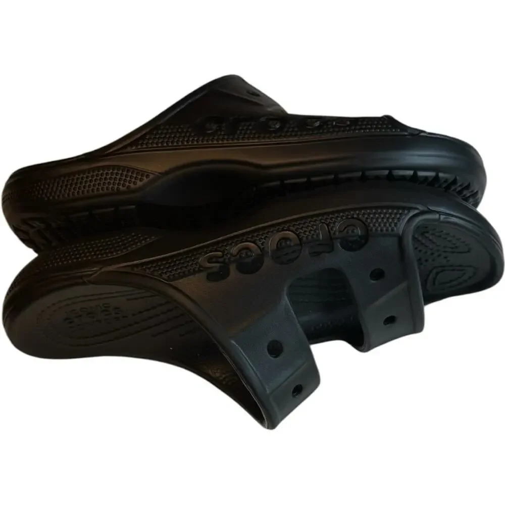 CROCS Classic Black Slide Sandals  Sz 7 Women/ Sz 5 Men